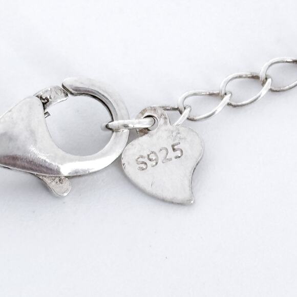 Sterling Silver Solar System Bracelet | Planet Gemstone Beaded Jewelry 7”-8.5” - Picture 3 of 6